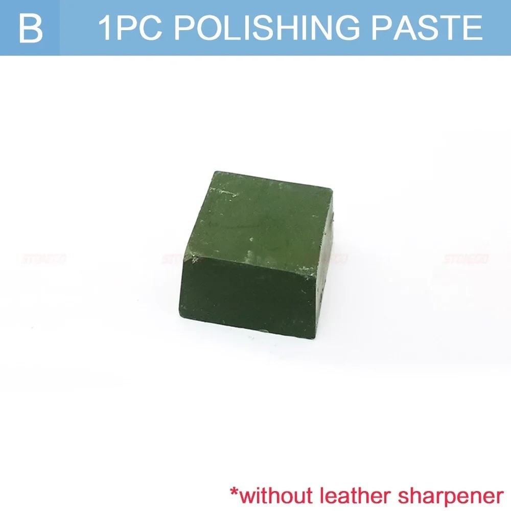 Knife Sharpening Leather Honing Strop Polishing Paste Compound Grinding Tool Knife Sharpening Leather Honing Strop Polishing Paste Compound Grinding Tool