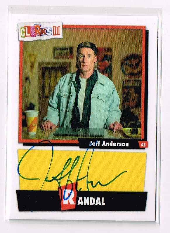 2022 Zerocool Clerks 3 Jeff Anderson as Randal Autograph #CLJA