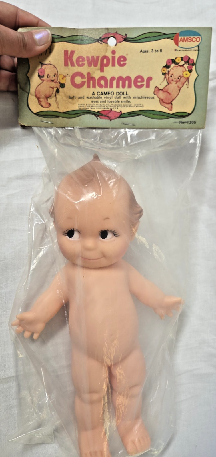 Vintage 1974 Kewpie Charmer by Amsco/MB – Classic Cameo Doll