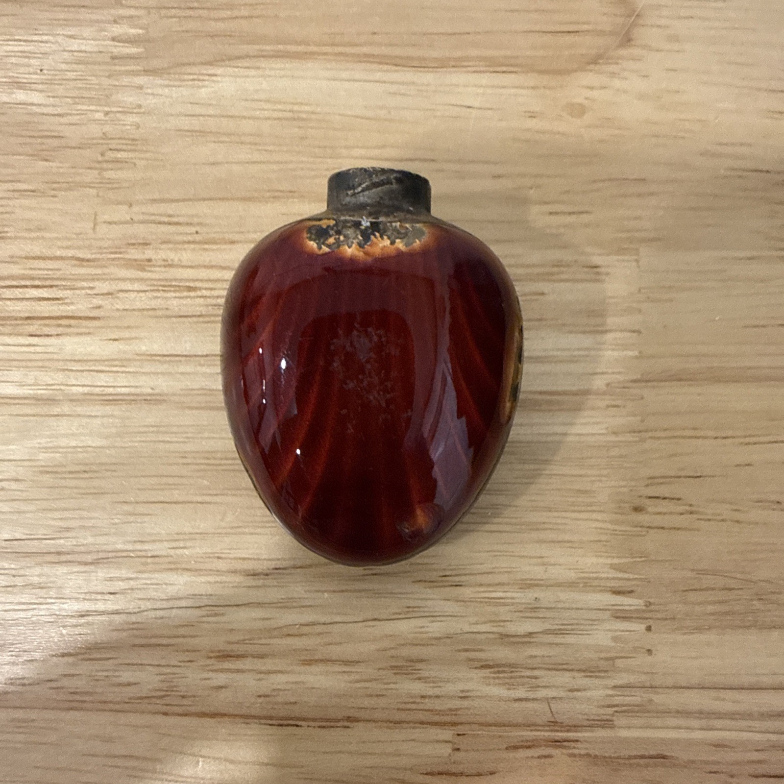Antique Guilloche - Enamel - Missing Cap