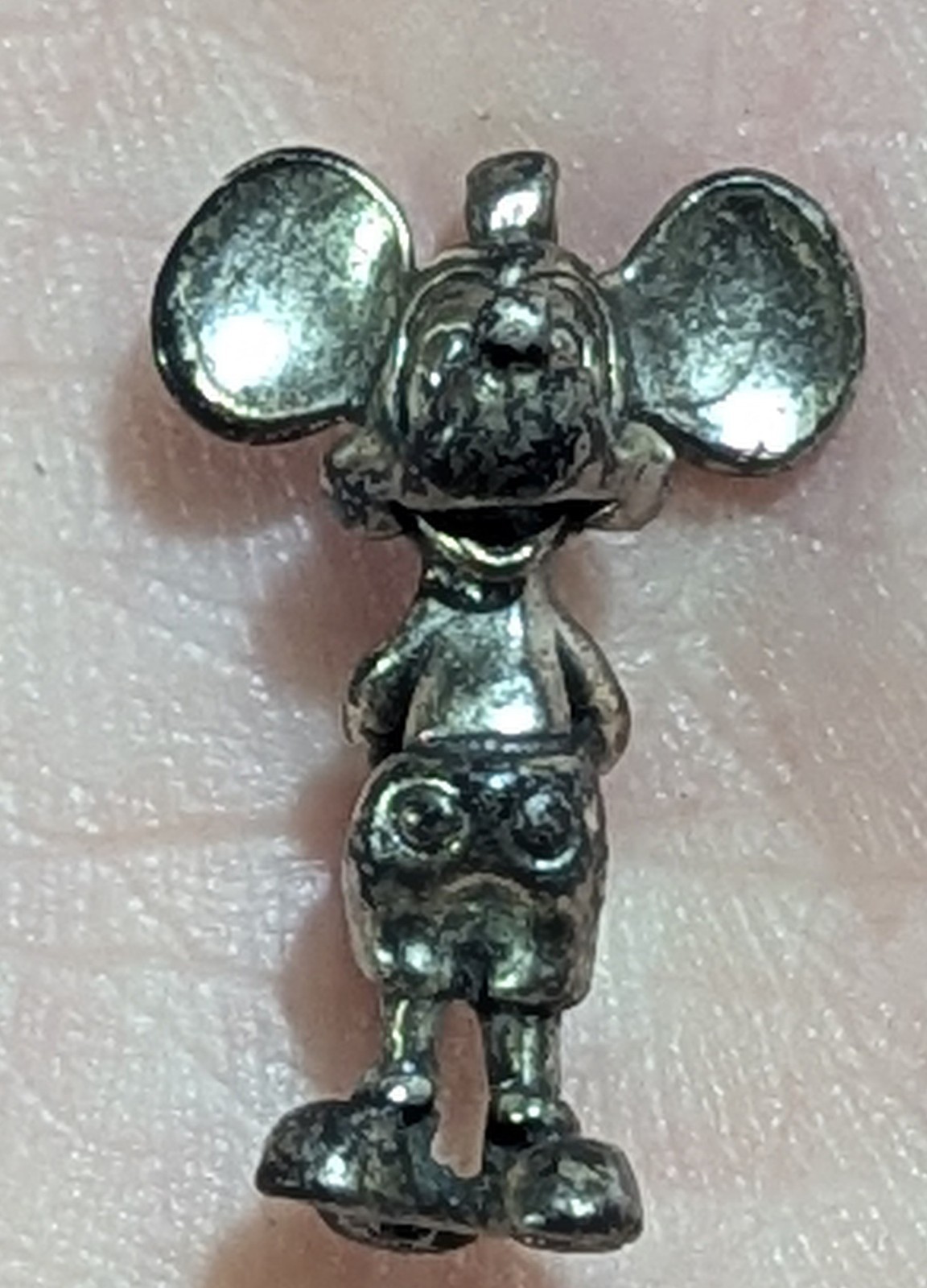 Sterling Vintage MICKEY MOUSE Charm Sterling .925 Sterling Silver, 1970s Sterling Vintage MICKEY MOUSE Charm Sterling .925 Sterling Silver, 1970s