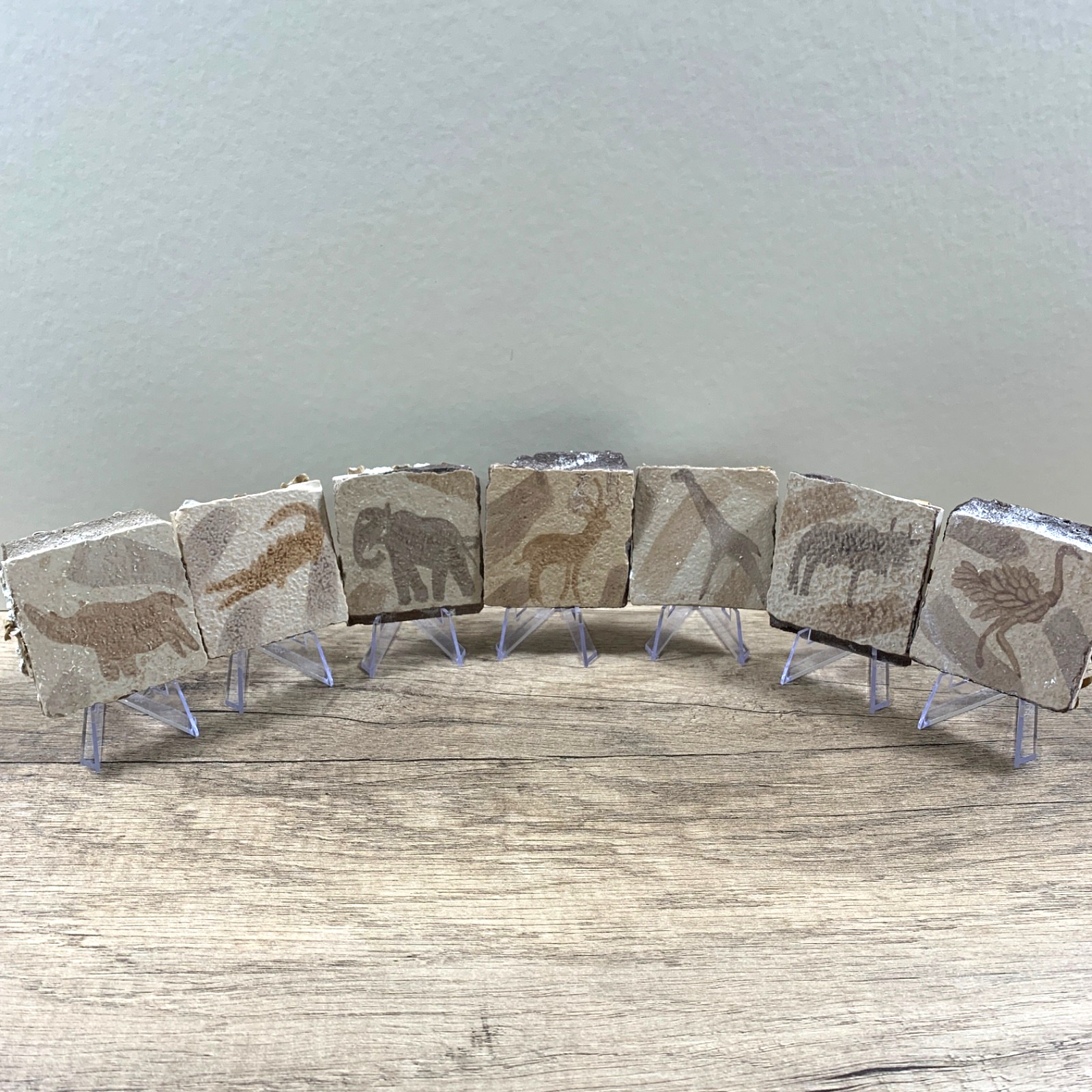 Authentic Disney World Animal Kingdom Park Prop Salvaged Tiles