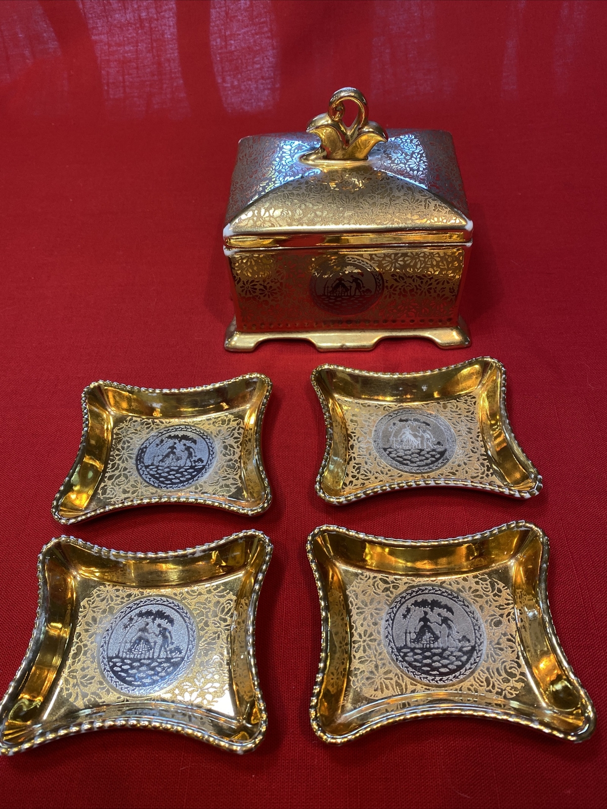LeMieux 24K Trinket/Cigarette Box