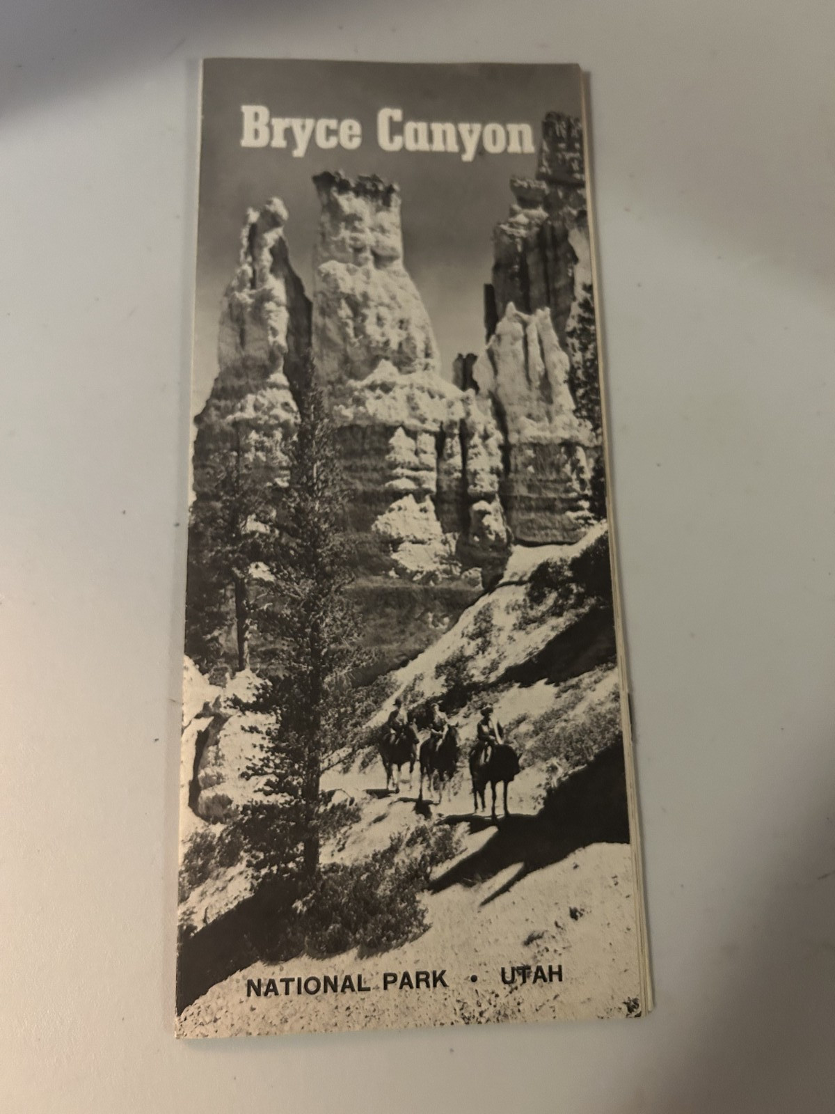 Bryce Canyon National Park Brochure Vintage 1957 National Parks Service