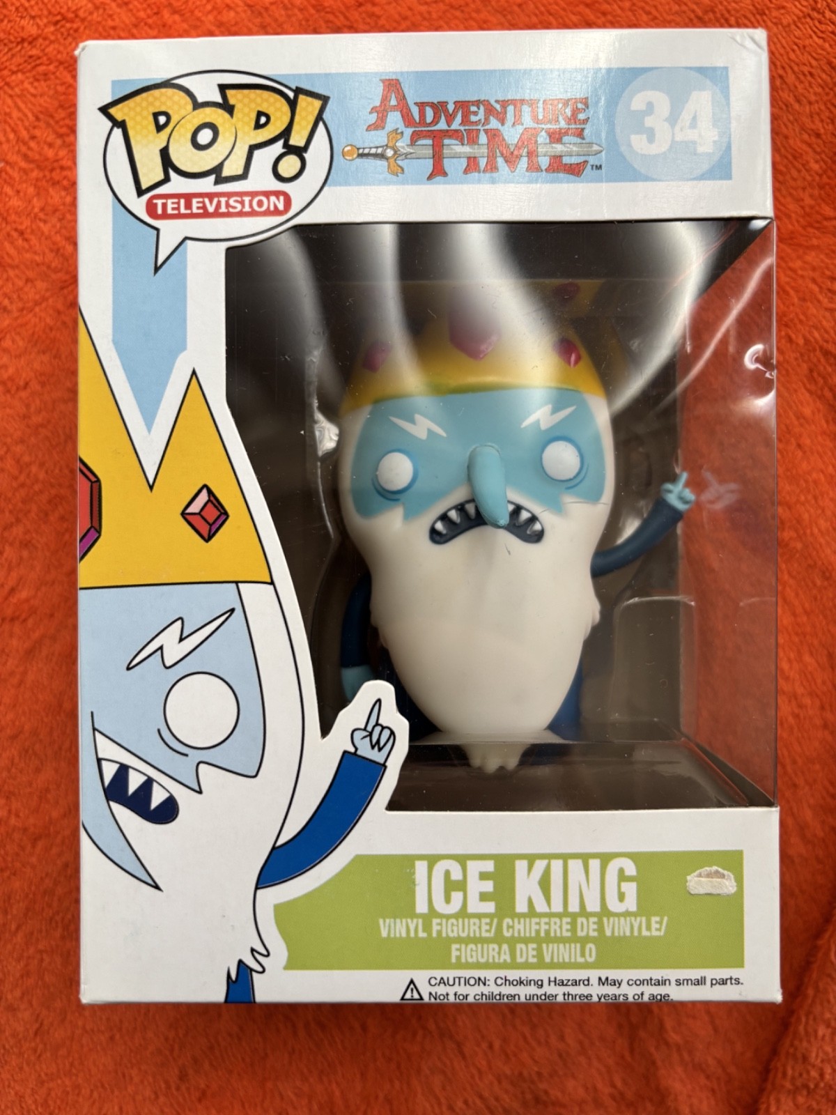 Funko Pop Vinyl: Cartoon Network ICE KING 34 In Box ADVENTURE TIME