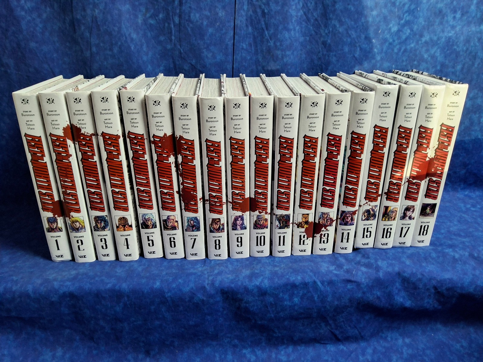 Fist of the North Star Manga Complete Series Vol. 1-18 by Viz Media Hardcover