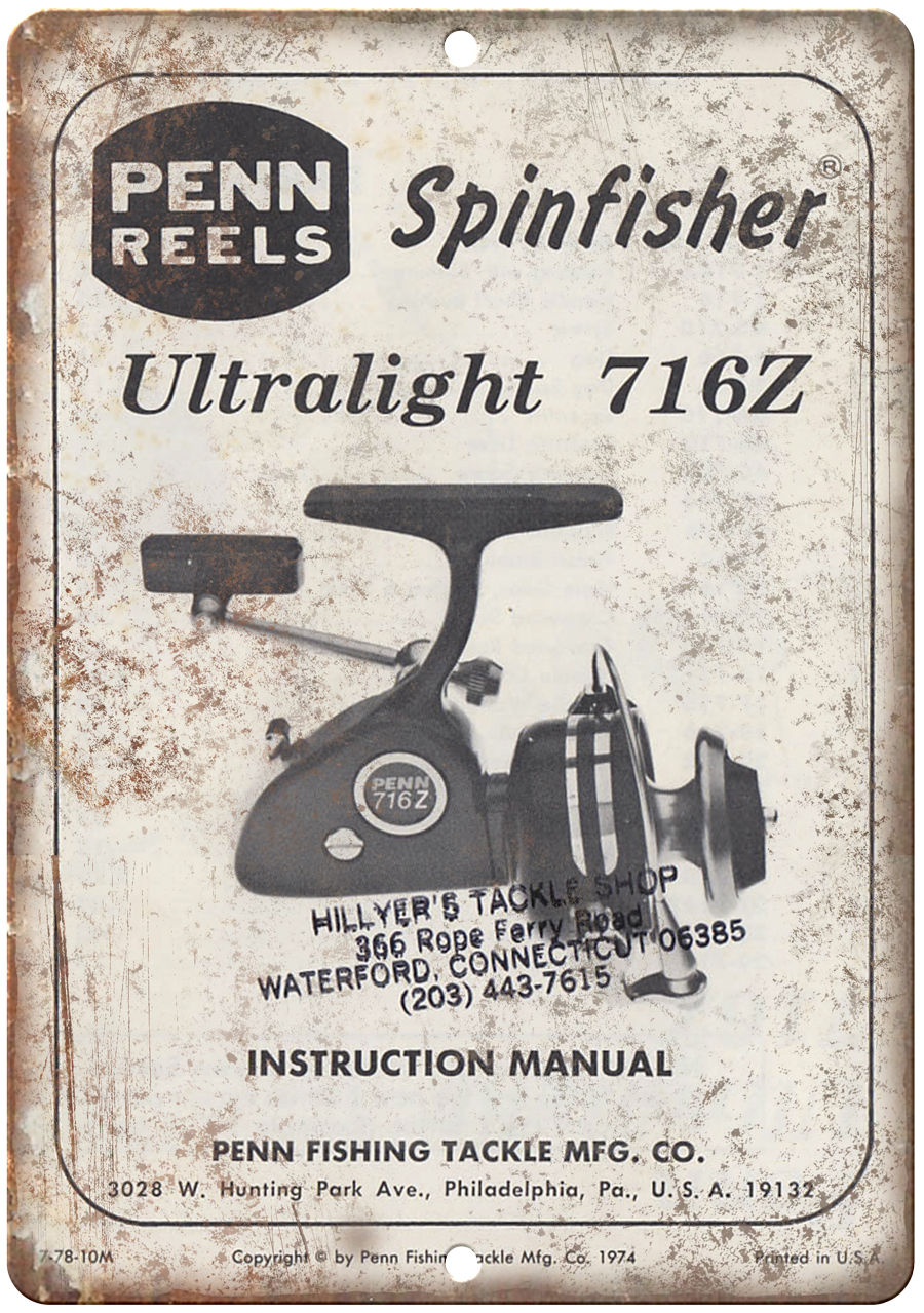 1974 Penn Reels Spinfisher Fishing Reel 12\