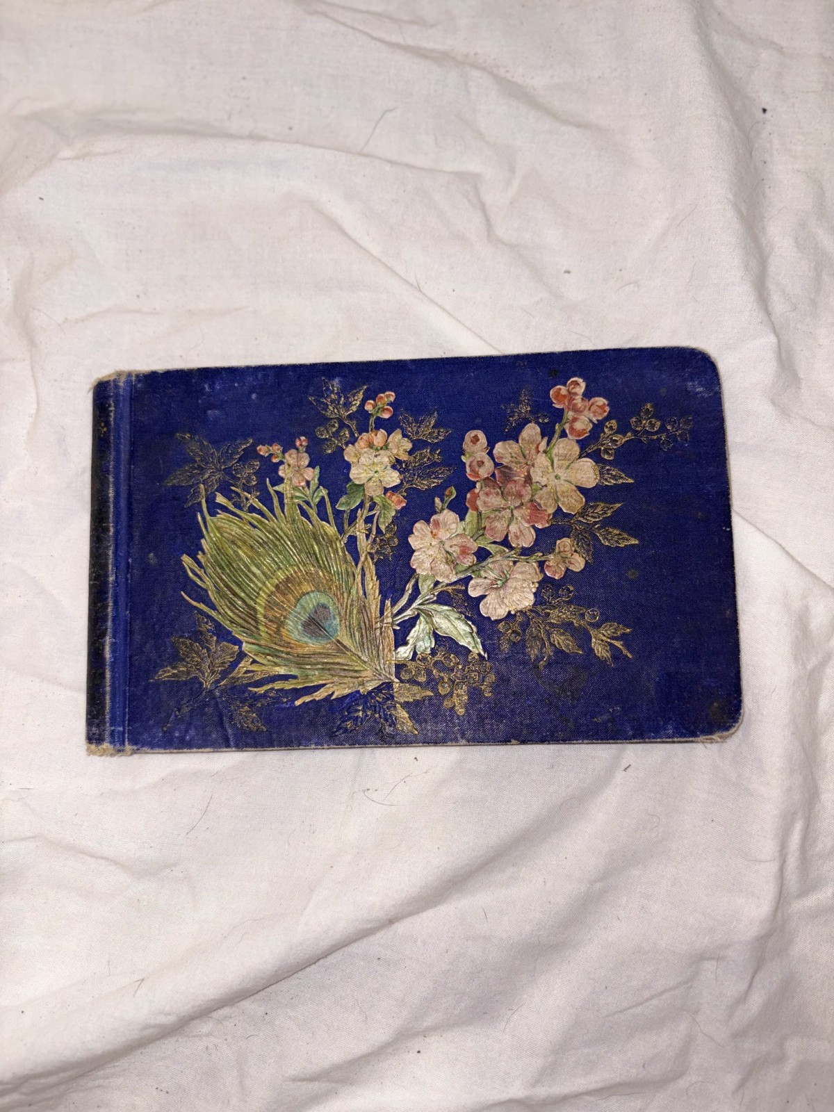 Antique Victorian Autograph Album 1887-1890 Handwritten Verses