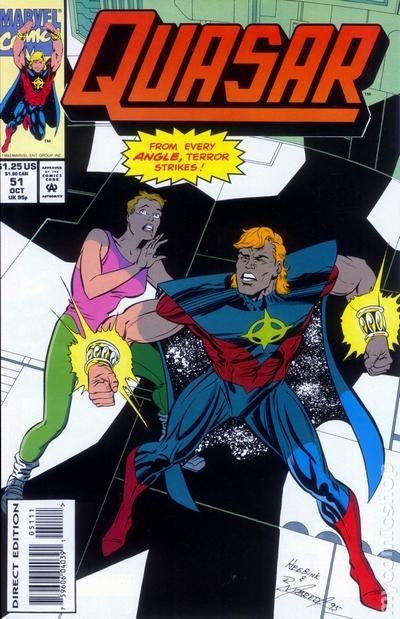 Quasar #51 VF 1993 Stock Image