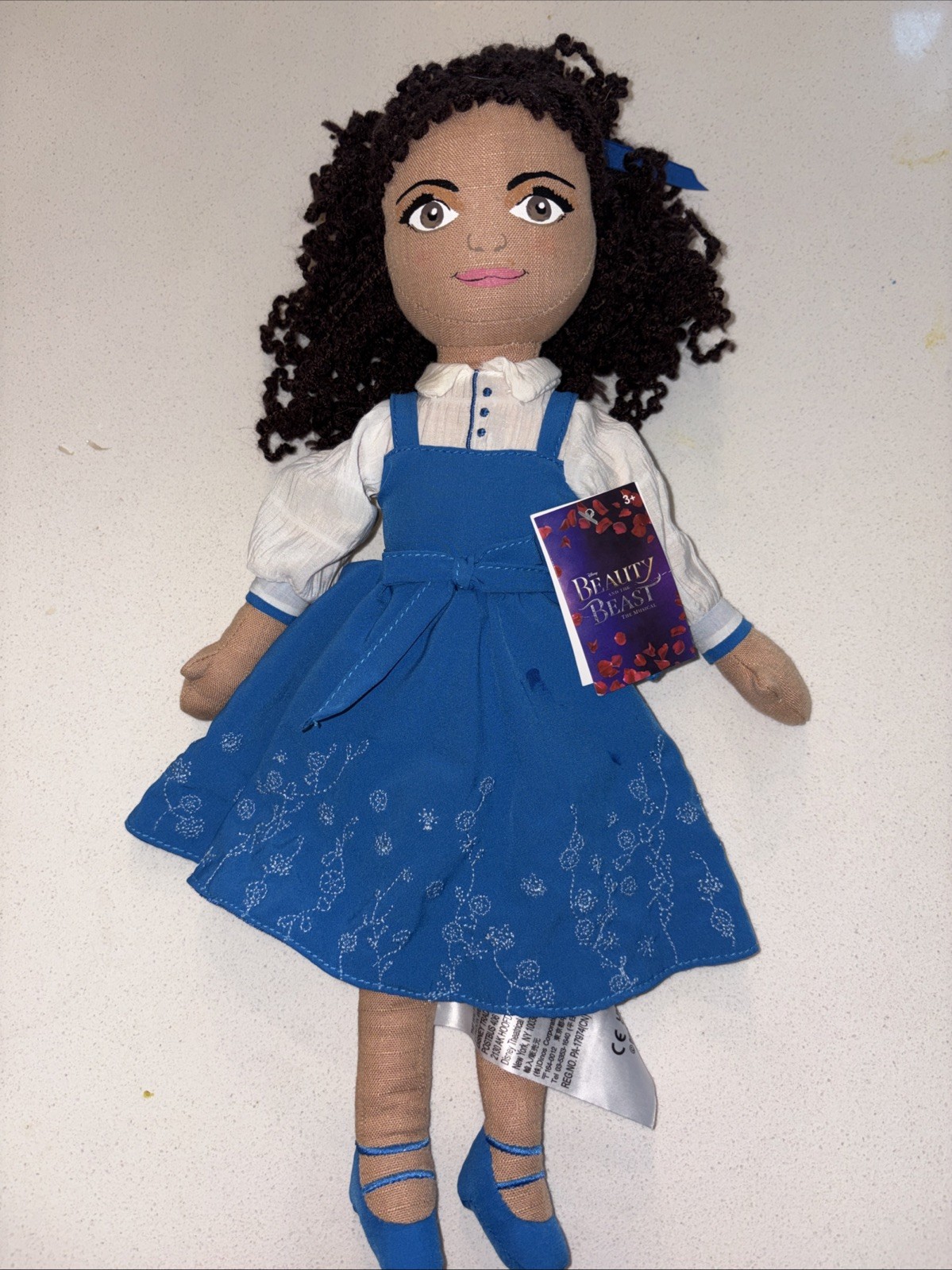 Disney Beauty and the Beast The Musical UK exclusive black brown BELLE Doll Disney Beauty and the Beast The Musical UK exclusive black brown BELLE Doll