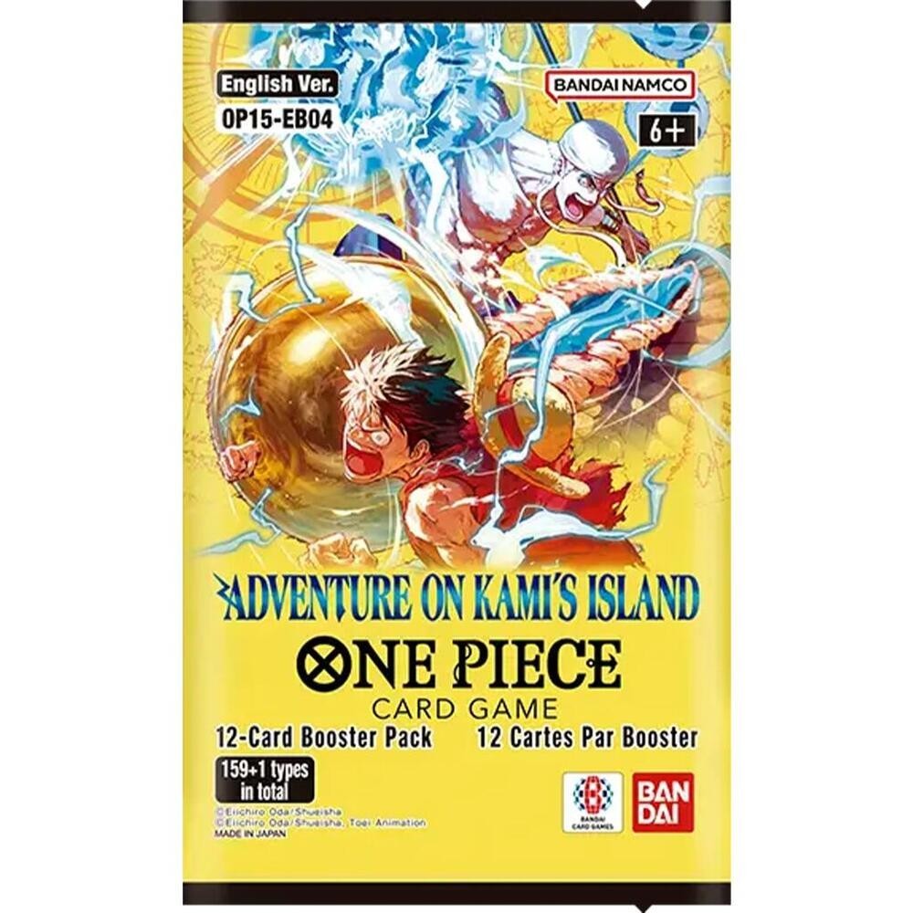 OP-15 Adventure on Kami\'s Island - SR or better Rip & Ship OPLIVE OP-15 Adventure on Kami\'s Island - SR or better Rip & Ship OPLIVE