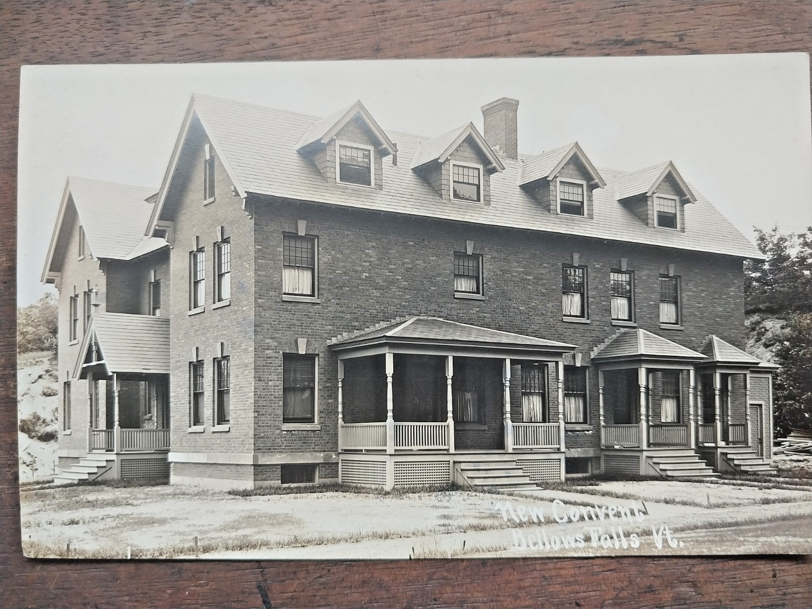 Original RPPC Post Card c1913 Sisters Of St. Joseph Convent, Bellow Falls, VT Original RPPC Post Card c1913 Sisters Of St. Joseph Convent, Bellow Falls, VT
