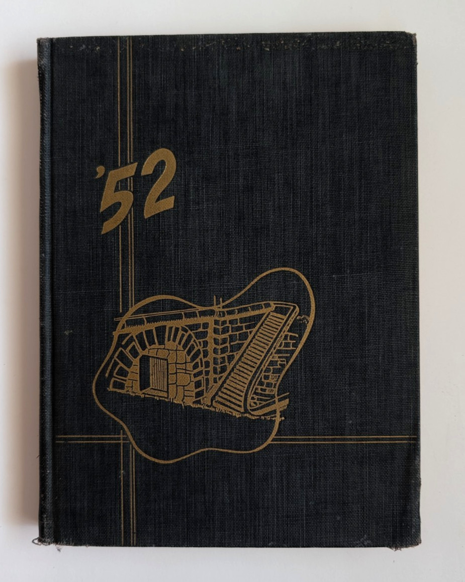 Vtg 1952 New York University Yearbook, Herbert Wachtell, Larry Silverstein - WTC
