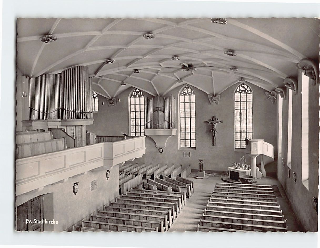 Postcard Ev. Stadtkirche Freudenstadt Germany