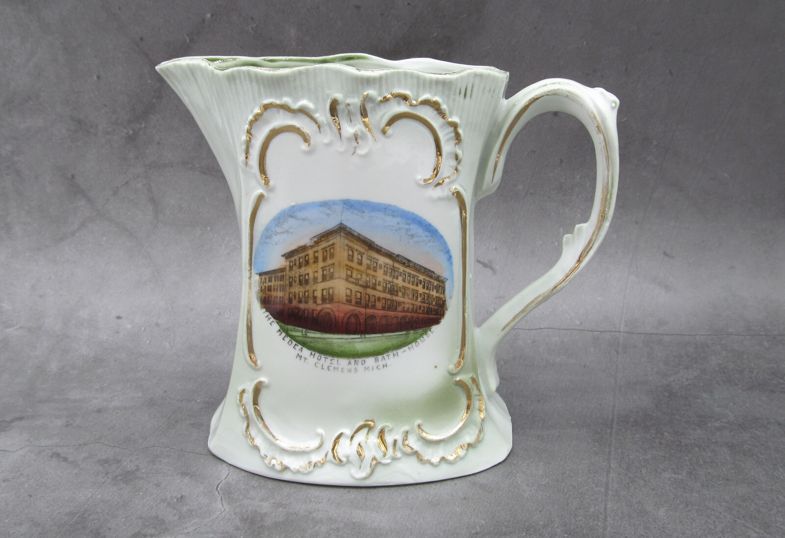 Mt. Clemens, Michigan, MI - Antique Souvenir from the Medea Hotel & Bath House