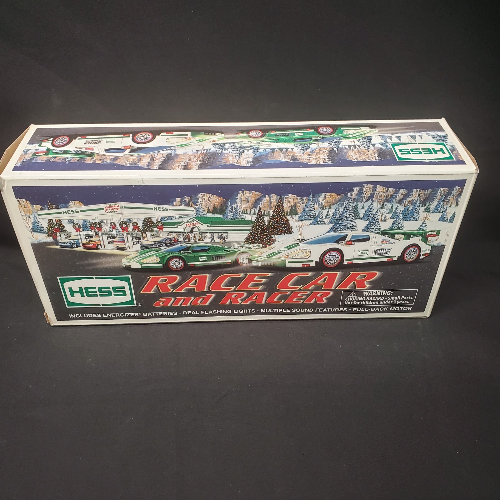 Vintage 2009 Hess Race Car and Racer Toy Vehicle Set New In Box NIB Gas Oil Vintage 2009 Hess Race Car and Racer Toy Vehicle Set New In Box NIB Gas Oil