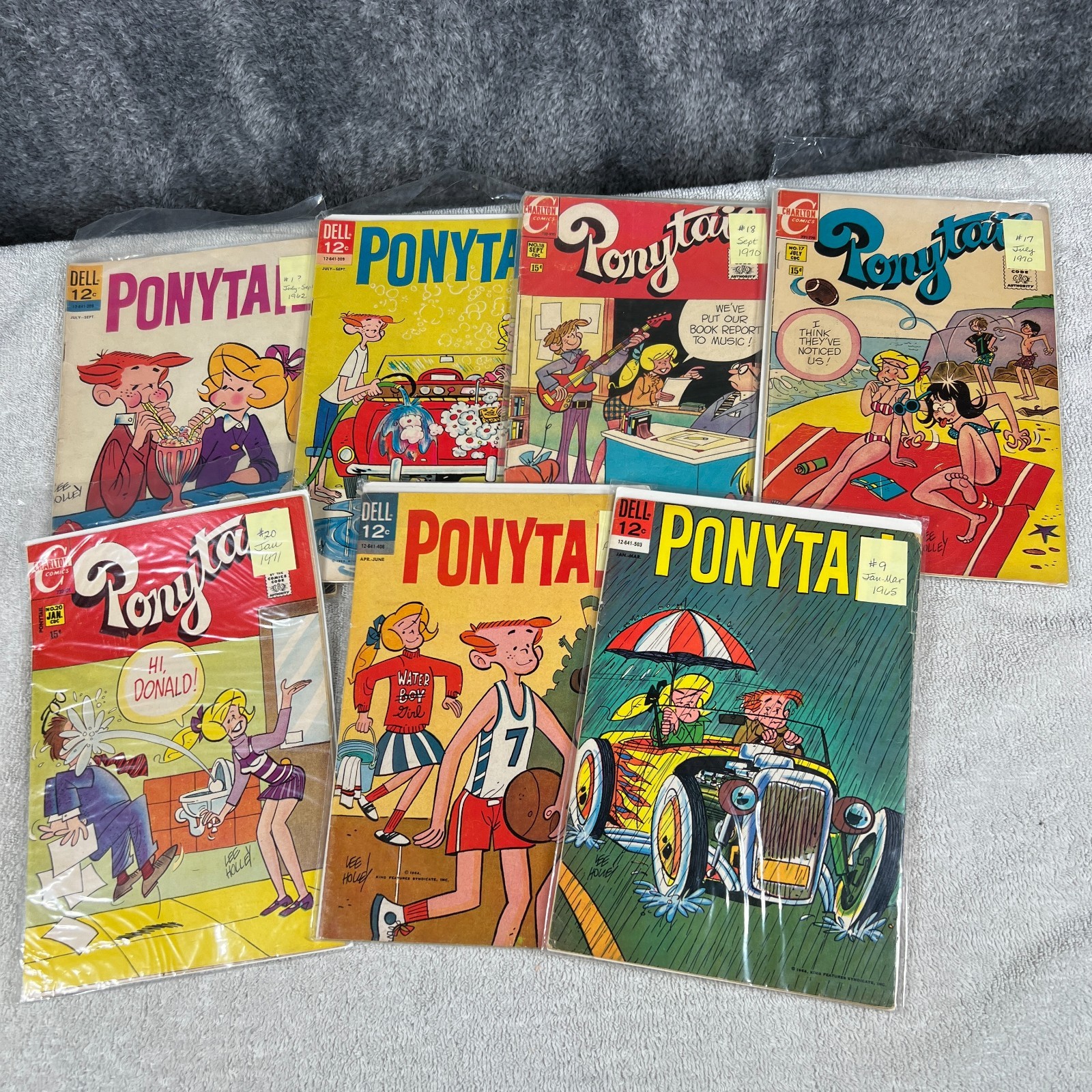 PonyTail Comics Bundle Lot of 12 Vintage First issues and more