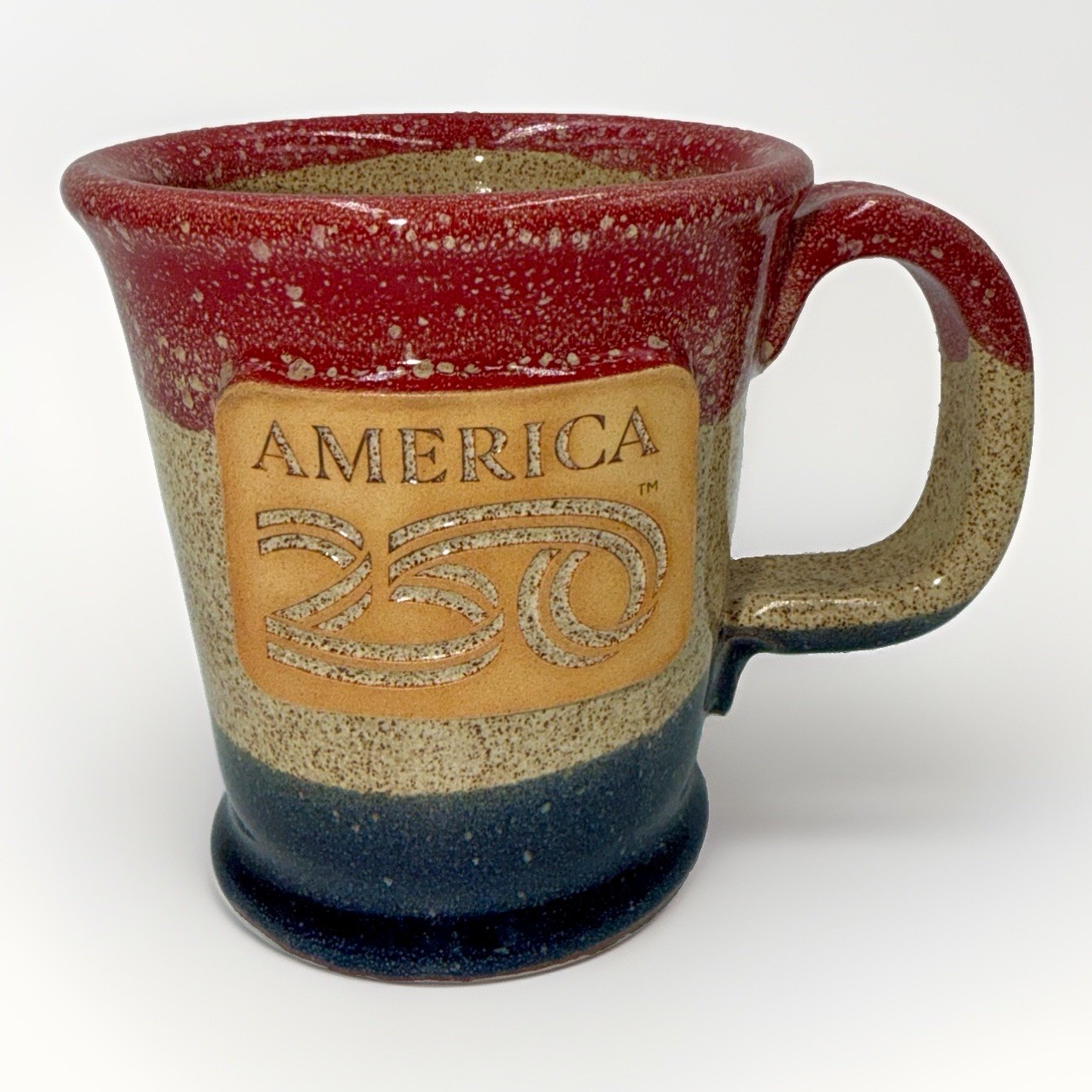 America 250 Commemorative Stoneware Mug Sunset Hill Eastern National USA 2026