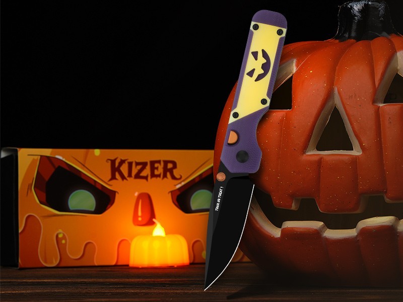 Kizer Militaw 3.1 Folding Pocket Knife M390 Blade GID G10 Handle Halloween Gift Kizer Militaw 3.1 Folding Pocket Knife M390 Blade GID G10 Handle Halloween Gift