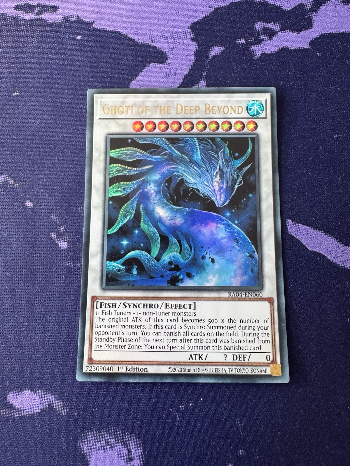 YU-GI-OH - Ghoti of the Deep Beyond - RA04-EN060 - 1st Edition