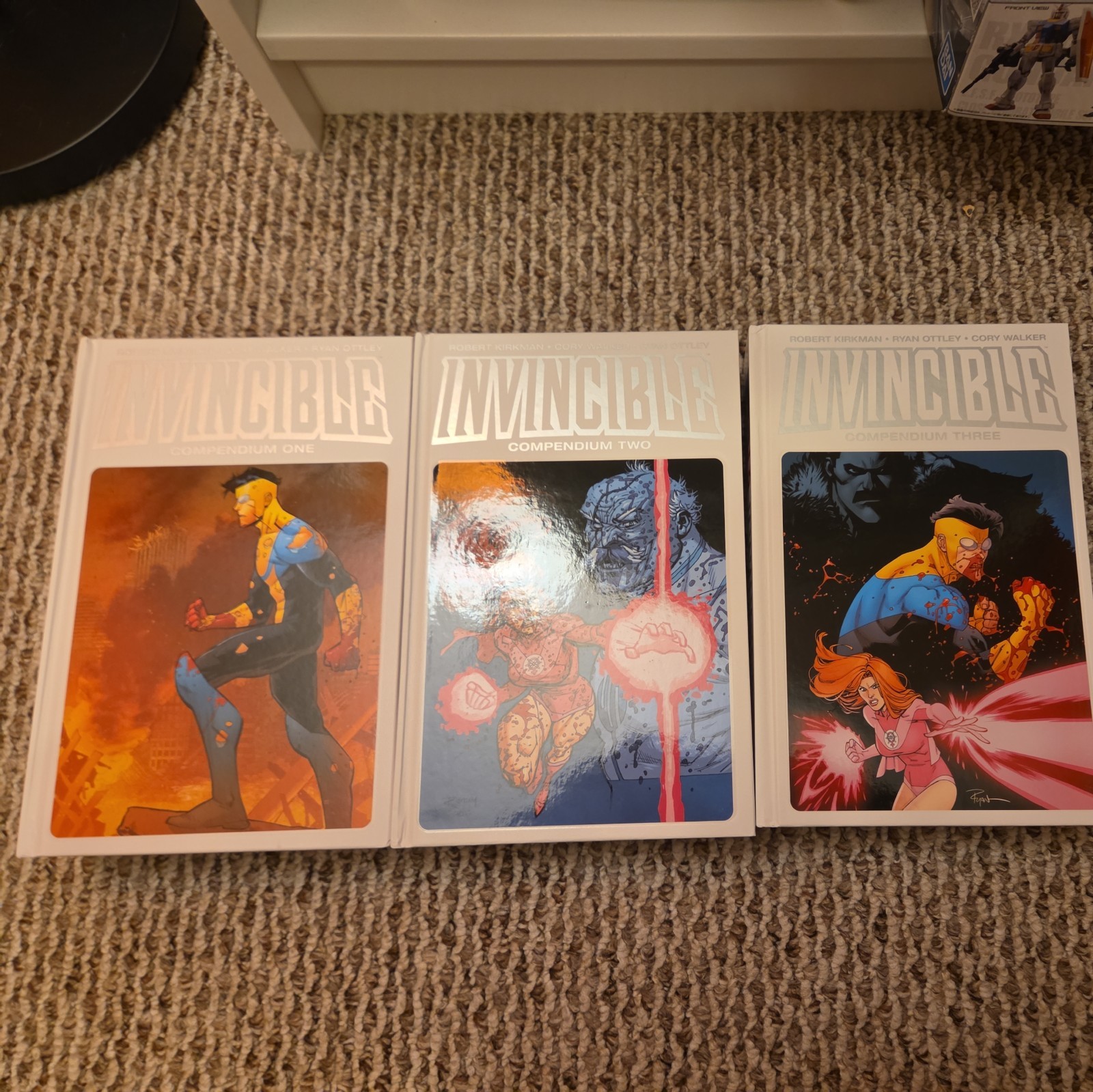 INVINCIBLE COMPENDIUM VOL 1 2 3 Variant Hardcover Complete Set 3 Book Lot - NEW