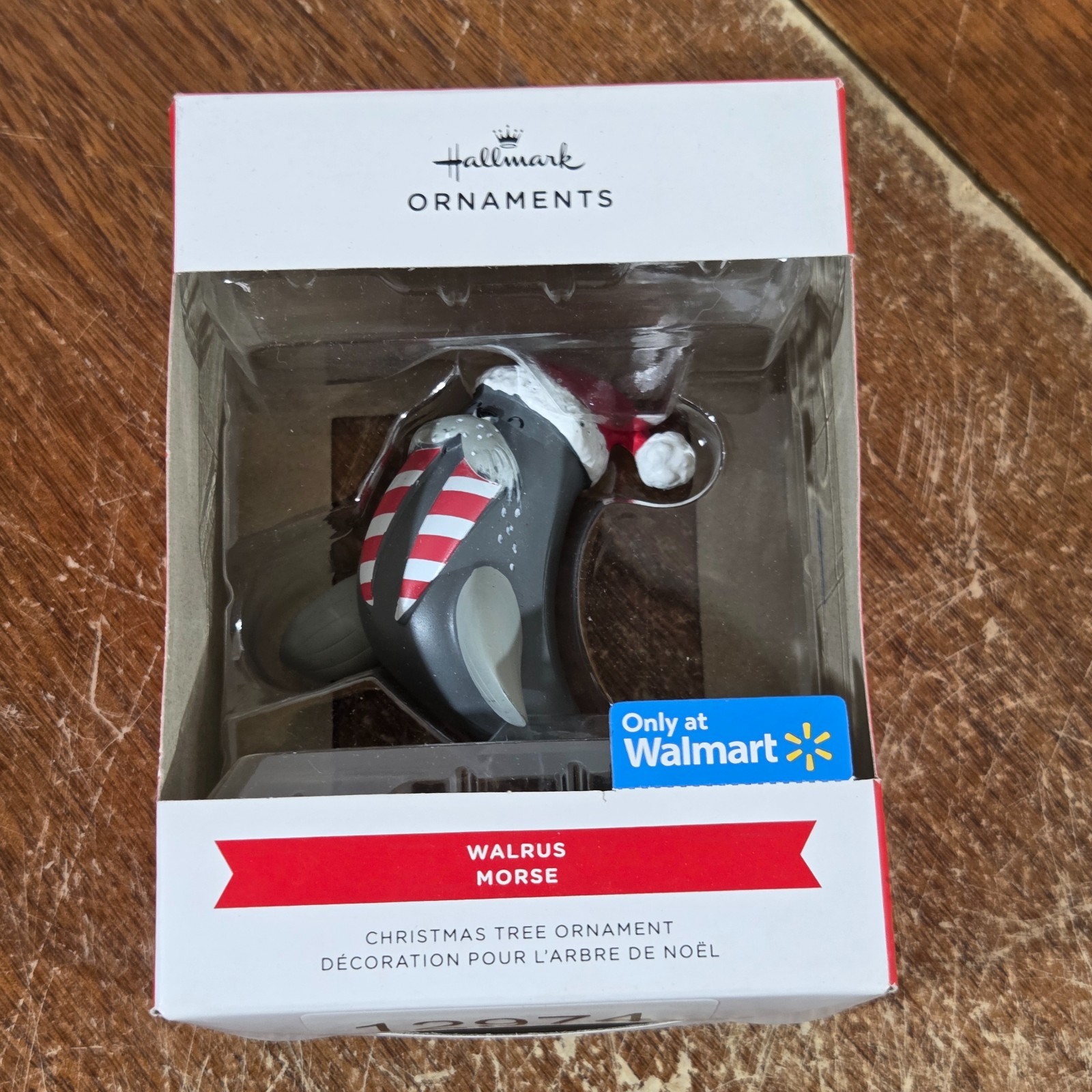 Hallmark Christmas Ornament Walrus Morse