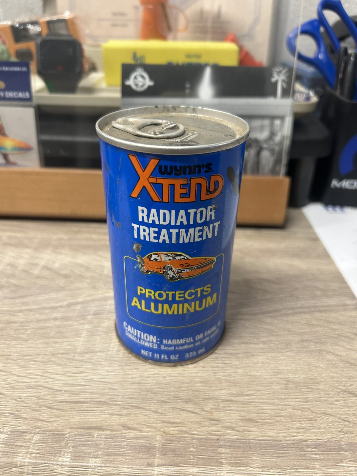 Vintage NOS Wynn’s X-Tend Radiator Treatment Can Pop Top Vintage NOS Wynn’s X-Tend Radiator Treatment Can Pop Top