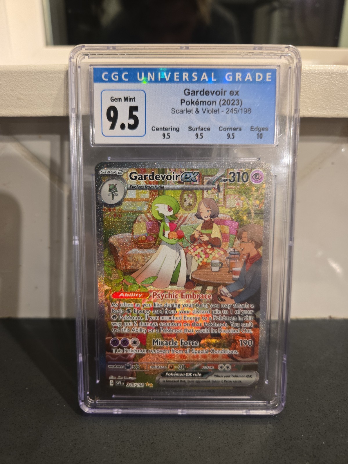 2023 Pokémon Special Illustration Rare #245 Gardevoir EX Mint CGC 9 2023 Pokémon Special Illustration Rare #245 Gardevoir EX Mint CGC 9