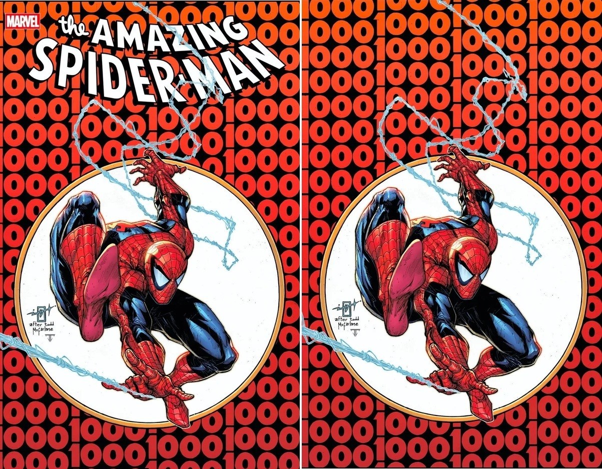 AMAZING SPIDERMAN 1000 36 JONATHAN URIBE VIRGIN SET NYCC VARIANT NM vol 7 2026