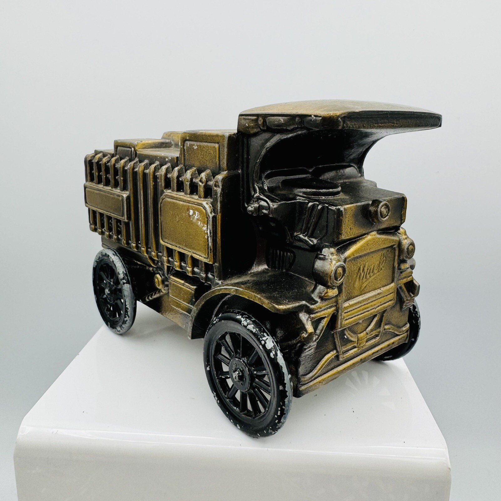 Banthrico 1906 Mack Truck Bank Vintage 1974 First Federal