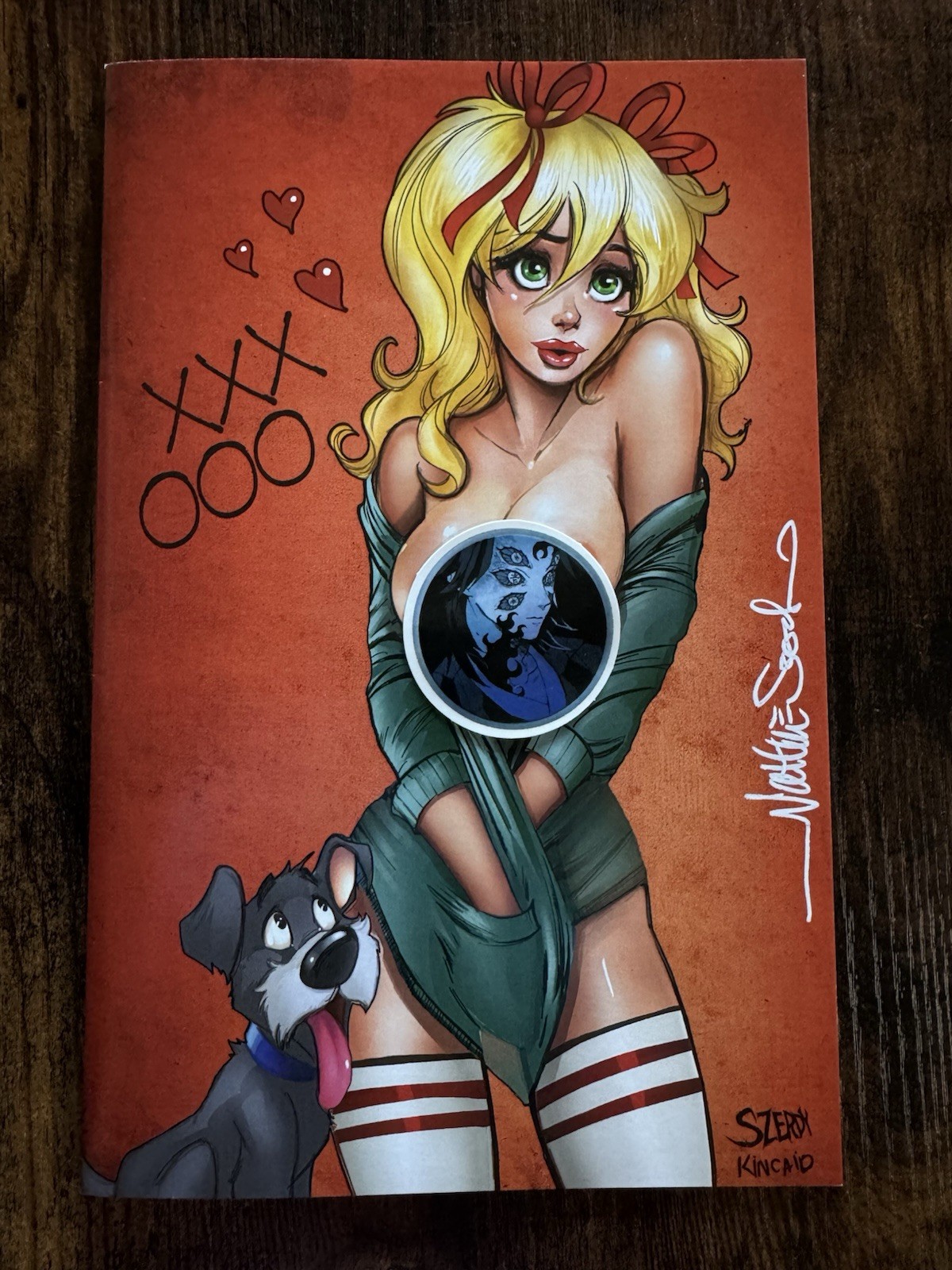 MANDY Tribute DEAN YEAGLE Sign Nathan Szerdy TOPLESS RISQUÉ Exclusive 16/50 wCOA MANDY Tribute DEAN YEAGLE Sign Nathan Szerdy TOPLESS RISQUÉ Exclusive 16/50 wCOA