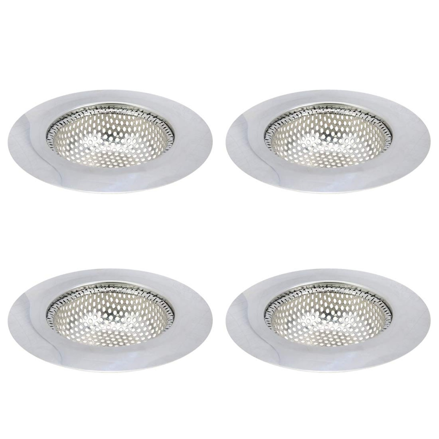 Xiaoyztan 4Pcs 3.5in Stainless Sink Drain Strainer for Kitchen | 3.5-inch sta... Xiaoyztan 4Pcs 3.5in Stainless Sink Drain Strainer for Kitchen | 3.5-inch sta...