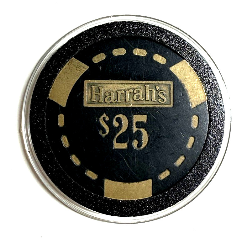 Casino Chip Harrah\'s $25 Las Vegas-Tropicana Legends Hall of Fame Museum
