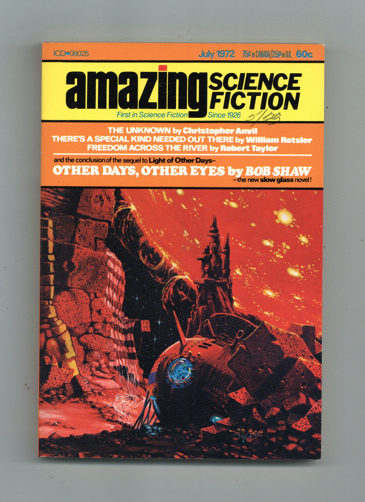 Amazing Stories Pulp Vol. 46 #2 NM 9.4 1972