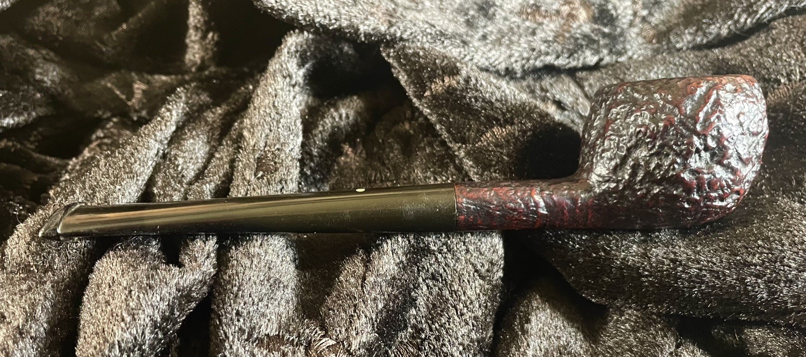 Early Dunhill Shell Briar 24 Double Patent 119708/17 5861/12 Estate Pipe