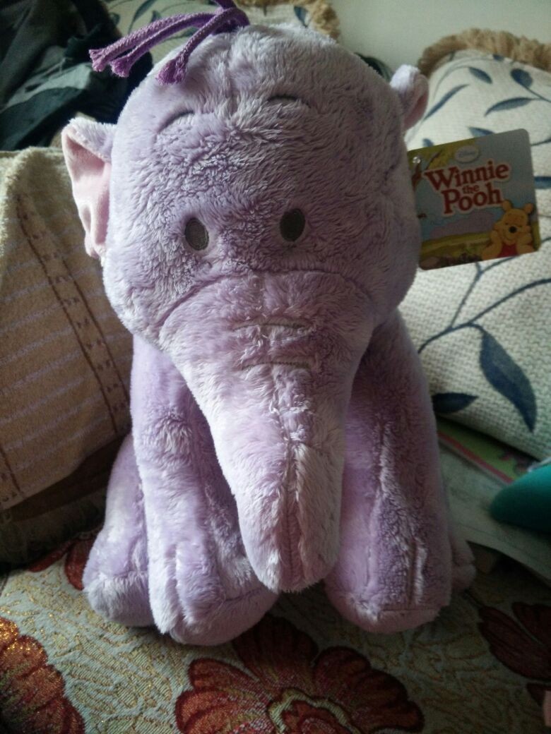 Official Disney Winnie the Pooh Heffalump Lumpy Elephant Plush Toy 30CM Gift Official Disney Winnie the Pooh Heffalump Lumpy Elephant Plush Toy 30CM Gift