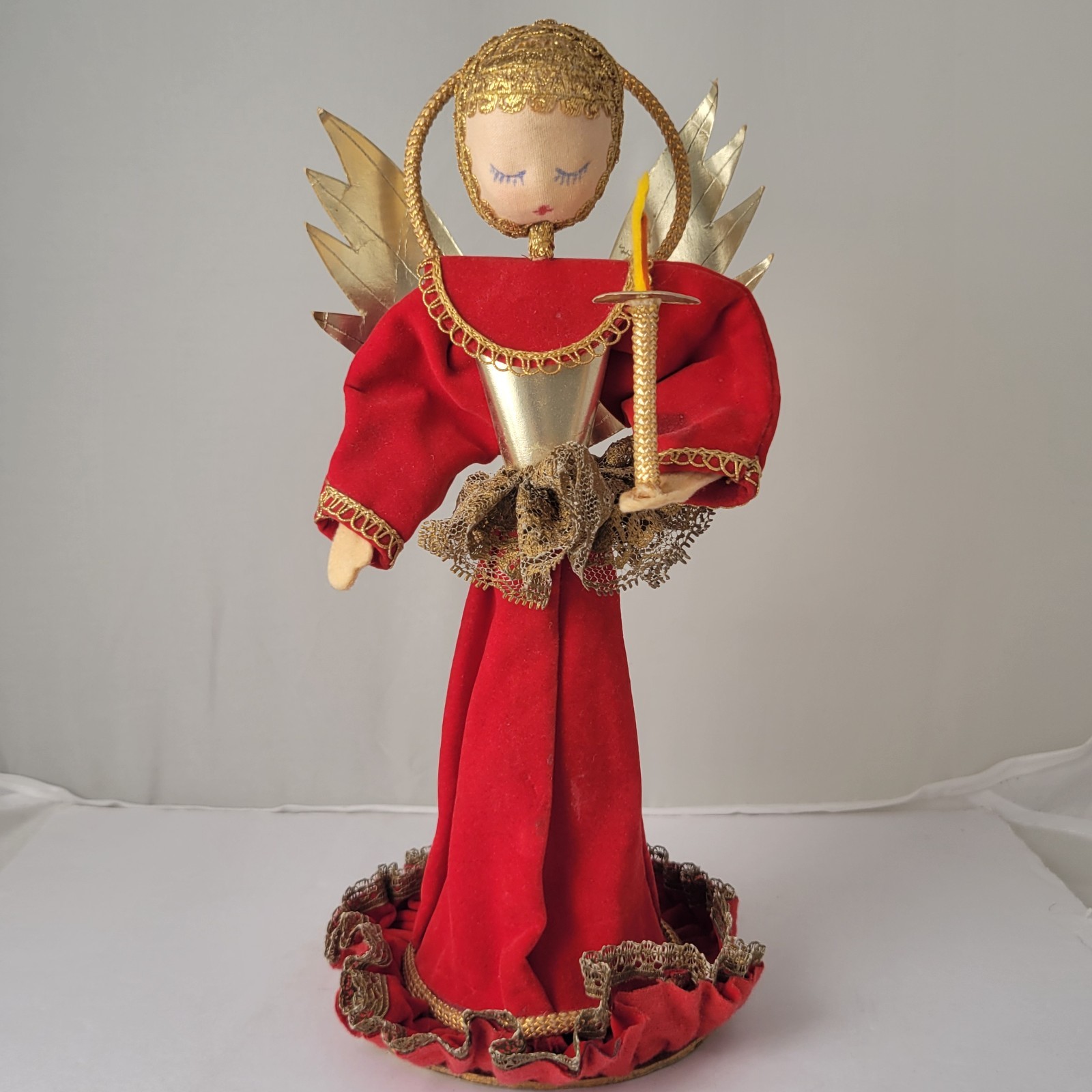 VTG MCM German Tinsel Angel 10 VTG MCM German Tinsel Angel 10