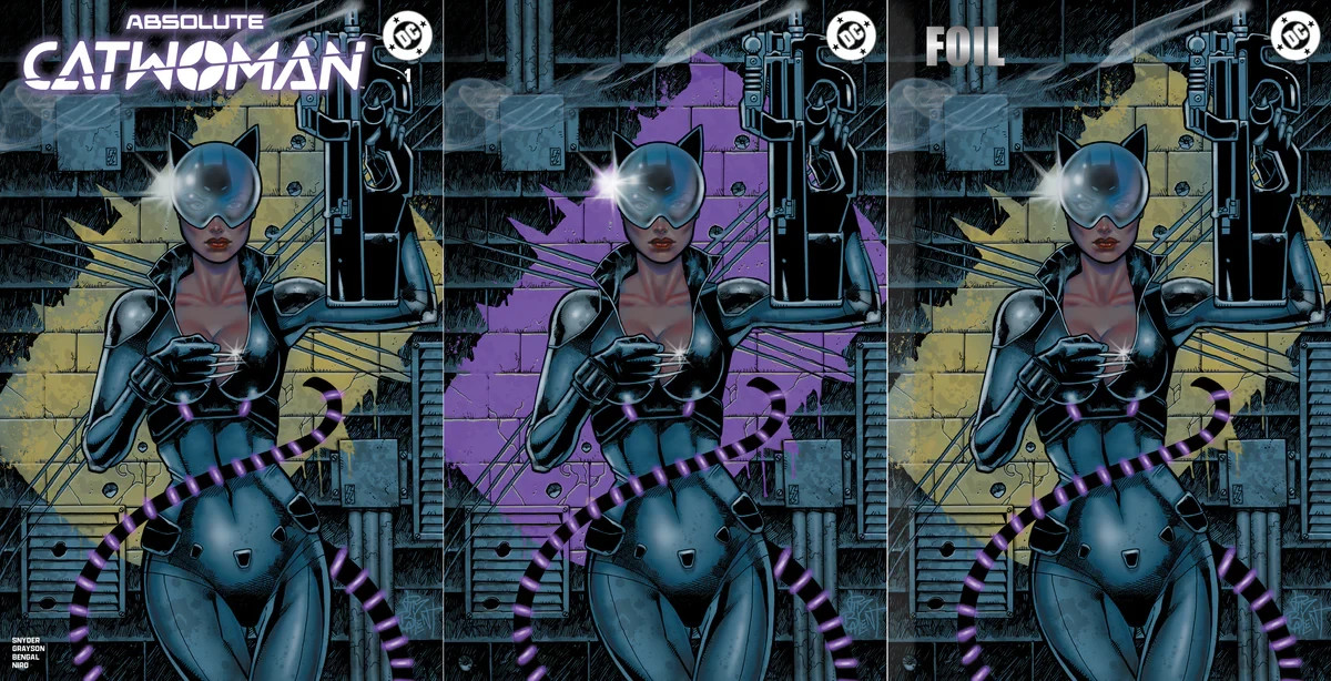 ABSOLUTE CATWOMAN #1 JIM BALENT HEROES CON EXCLUSIVE VARIANT COVERS