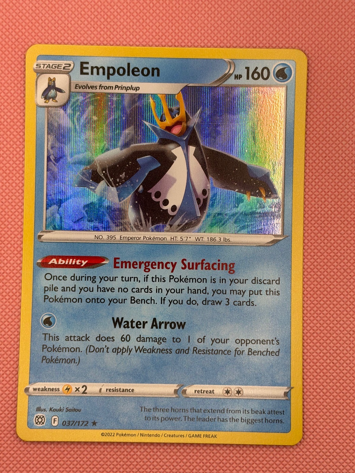 Empoleon (Cosmos Holo) 037/172 Miscellaneous Cards & Products Pokemon NM