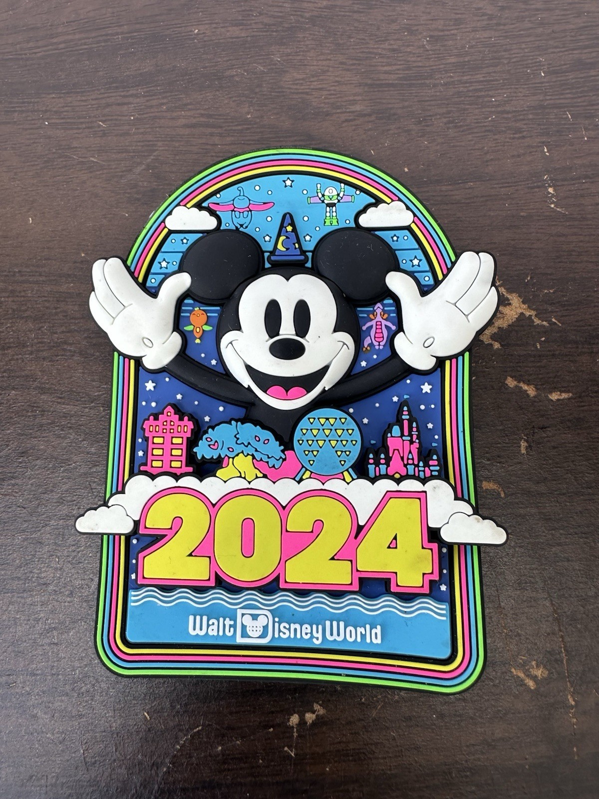 2024 Disney Parks Mickey Mouse Walt Disney World WDW Fridge Magnet 4x3 2024 Disney Parks Mickey Mouse Walt Disney World WDW Fridge Magnet 4x3