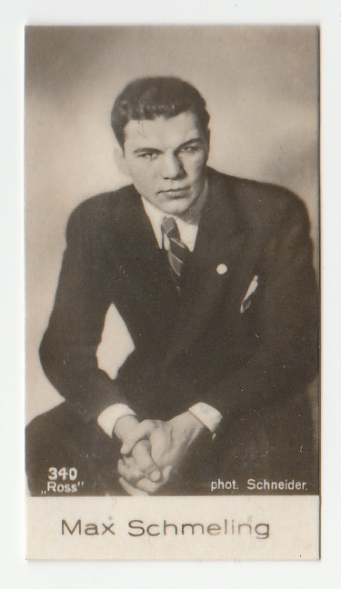 Max Schmeling card, BULGARIA Dresden 1932
