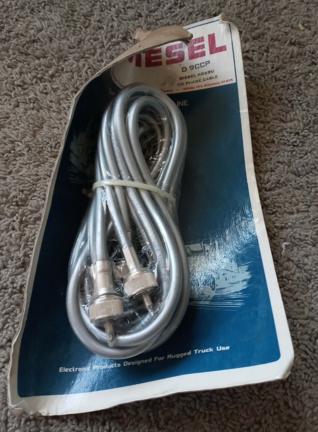 Vintage Diesel D 9CCP CO Phase Cable The Professional Line New Trucking Part