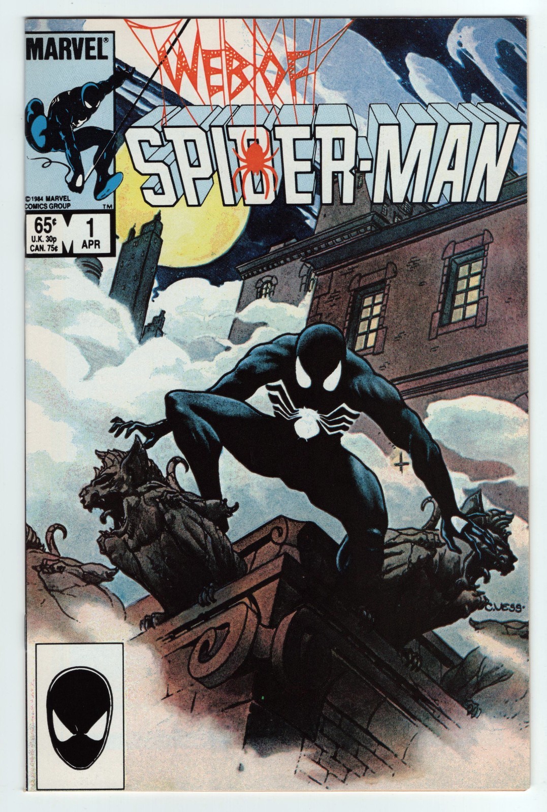 Web of Spider-Man #1 VF+ 8.5 Raw High Grade Charles Vess Cover Key Issue MCU Web of Spider-Man #1 VF+ 8.5 Raw High Grade Charles Vess Cover Key Issue MCU