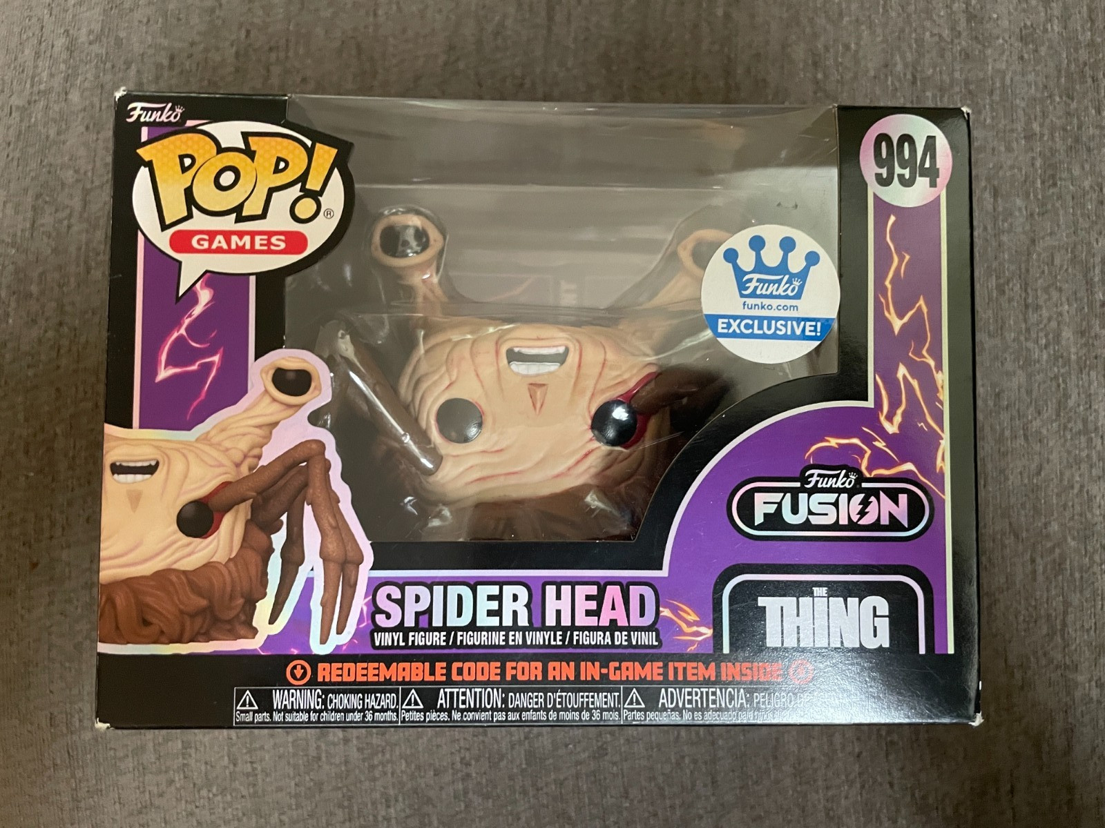 Funko Pop The Thing Spider Head #994 Funko Fusion, Funko Store, Exclusive New