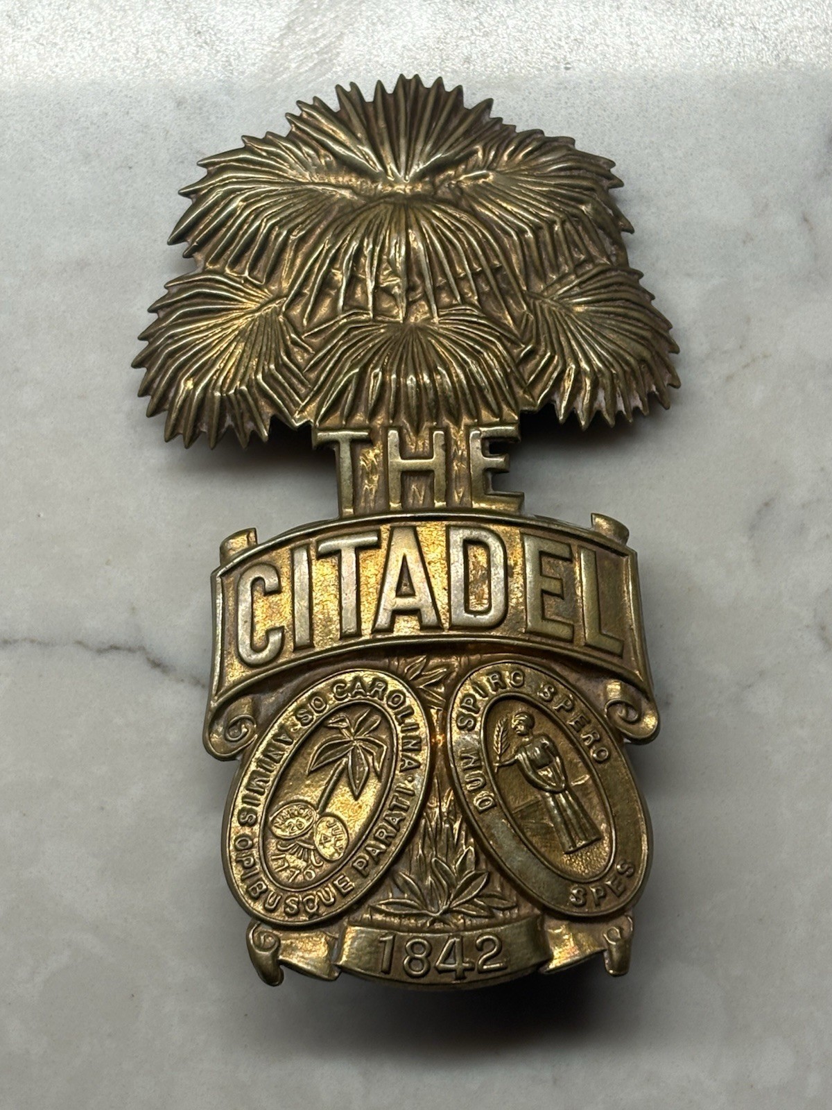 The Citadel Military Badge 1842 The Citadel Military Badge 1842
