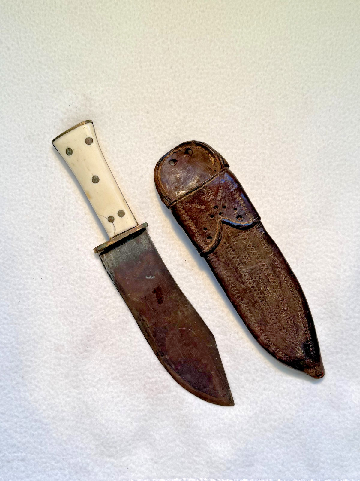 Antique Bowie Knife and Original sheath