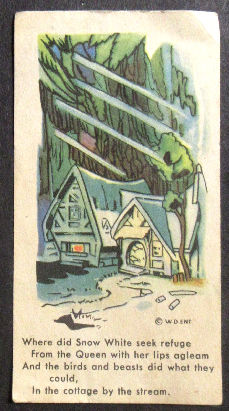 rare 1937 D89 SNOW WHITE BREAD \