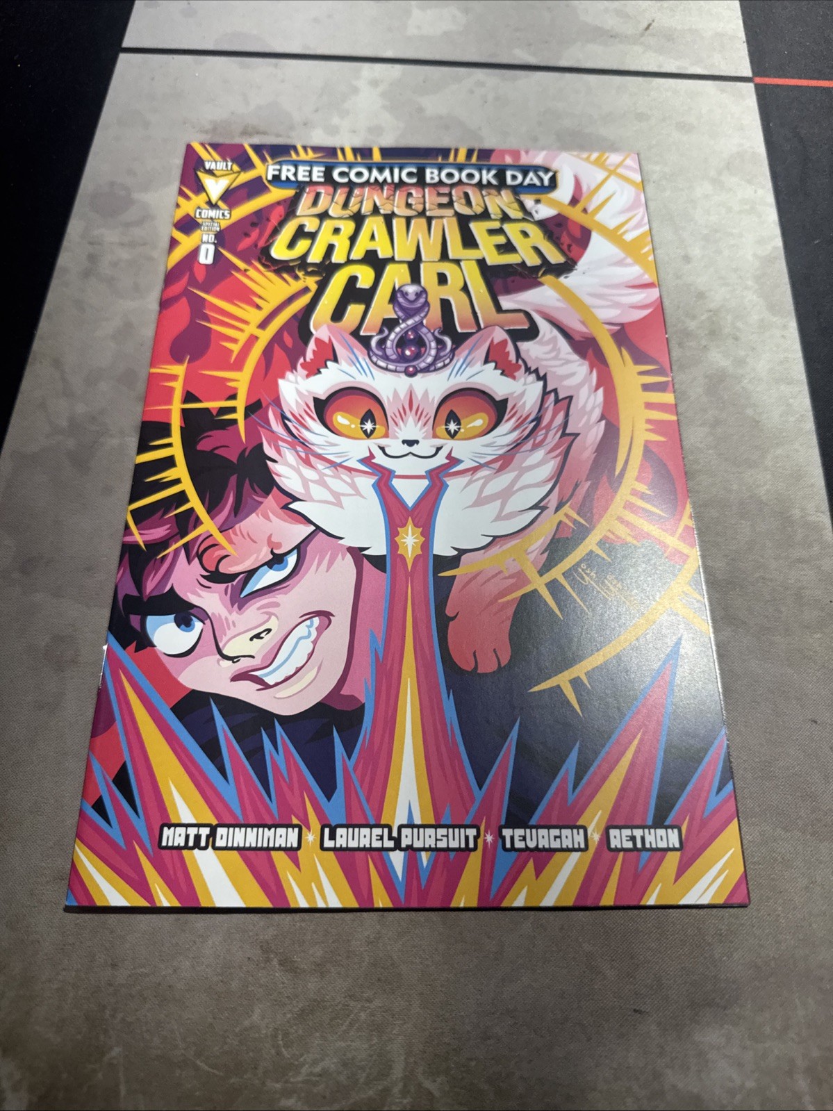 Dungeon Crawler Carl #0 Free Comic Book Day FCBD Bagged And Boarded