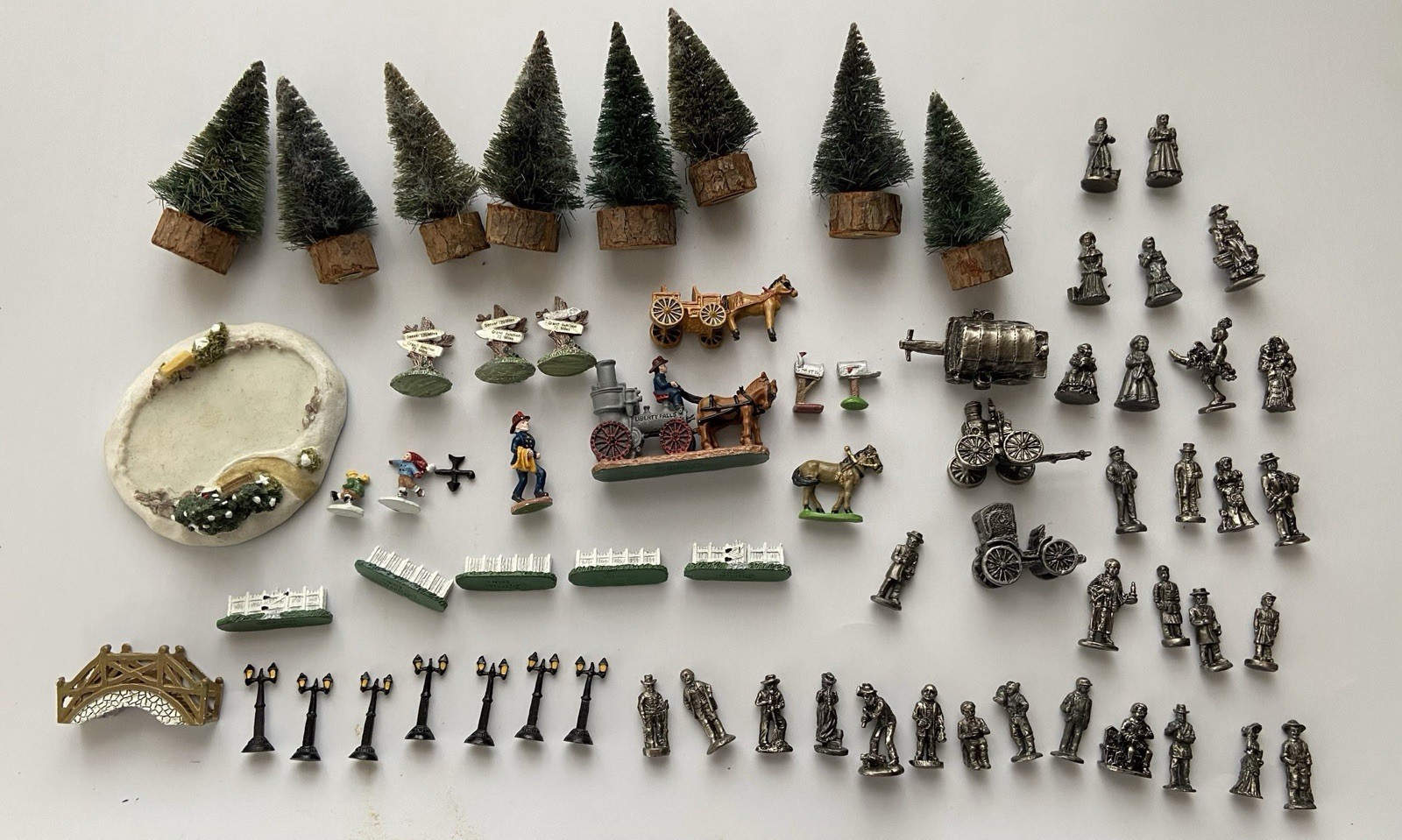 Lot Of Liberty Falls Pewter And Minis