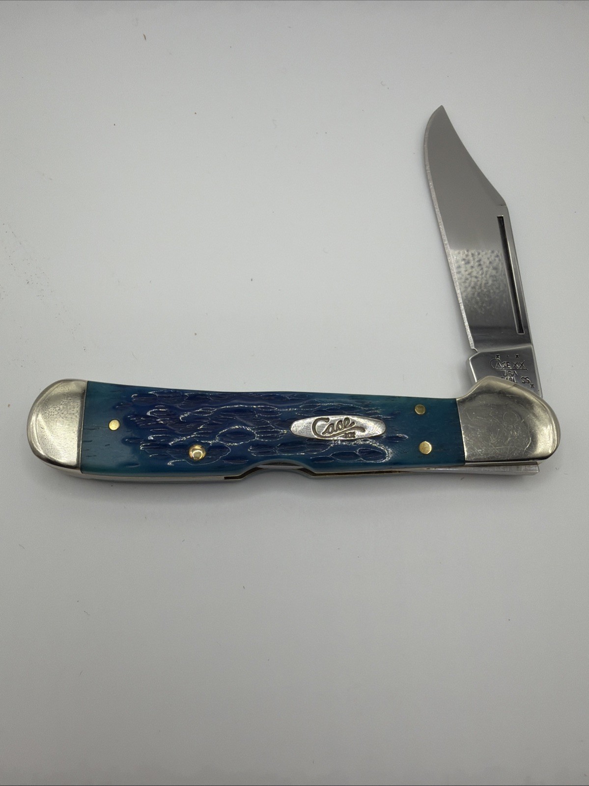 2007 Case XX Copperhead #61549L blue Copperhead beautiful